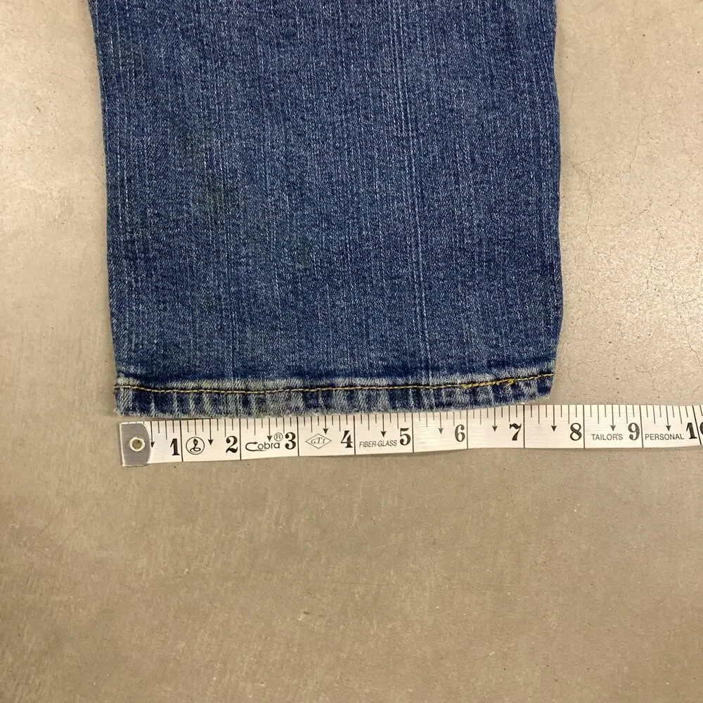y2k western silver Jeans 33x32